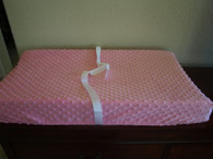 Minky Dot Changing Pad Cover