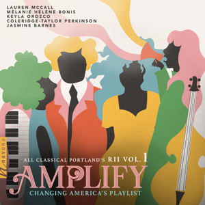AMPLIFY album artwork created by Monica Obaga.