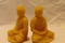 set of two small lotus buddha.