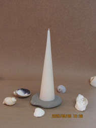 Large pick, 2.5'' base,11'' tall, 100% beeswax.