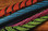 Hareline Lady Amherst Center Tail Feather- (Top to Bottom- Hot Orange, Kingfisher Blue, Purple, Hot Pink and Chartreuse)