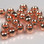 Hareline Plummeting Tungsten Beads (Copper)