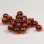 Hareline Plummeting Tungsten Beads (Metallic Burnt Orange)