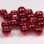 Hareline Plummeting Tungsten Beads (Metallic Red)
