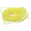 Hareline Pearl Core Braid / Yellow