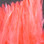 Hareline Dyed Over White Strung Saddle Hackle (Shrimp Pink)