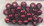 Hareline Dazzle Brass Beads (Blood Red)