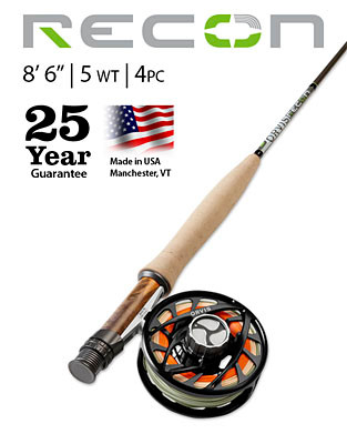 Orvis Recon Fly Rods- 8' 6" 5 Weight (Complete Outfit)