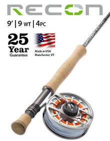 Orvis Recon 9 Weight 9' Fly Rod- Big Game (Complete Outfit)