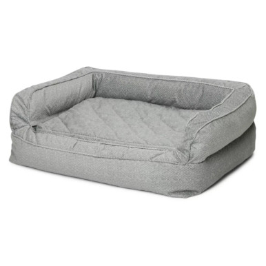 Orvis Memory Foam Couch Dog Bed Grey Tweed