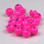 Hareline Slotted Tungsten Fly Tying Beads (Flo. Pink)
