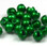 Hareline Slotted Tungsten Fly Tying Beads (Iridescent Green)