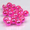 Hareline Slotted Tungsten Fly Tying Beads (Metallic Pink)
