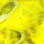 Hareline Olive Barred Rabbit Strips (Yellow)