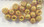 Hareline Gritty Brass Beads (Gold Grit)