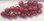 Hareline Gritty Brass Beads (Red Grit)