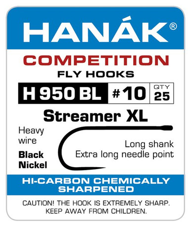 Hanak H 950 BL Streamer XL Fly Tying Hook