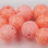 Spirit River UV2 Fusion Blood Drop Egg Beads / Orange Pearl