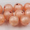 Spirit River UV2 Fusion Blood Drop Egg Beads / Peach Pearl