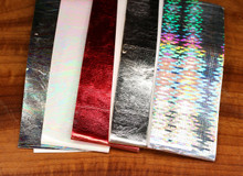 Chocklett's Sili Skin (Left to Right- Peacock, Mother of Pearl, Metallic Red,  Metallic Silver, Prismatic Silver)