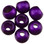 Spirit River Hot Bead Beadheads- Metallic Purple