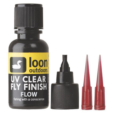 Loon Outdoors UV Clear Fly Finish Flow (1/2 Ounce Bottle)