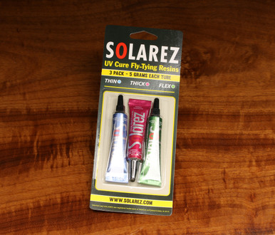 Solarez Fly Tie 3 Pack