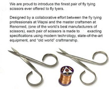 Wapsi Elite Fly Tying Scissors- By Renomed