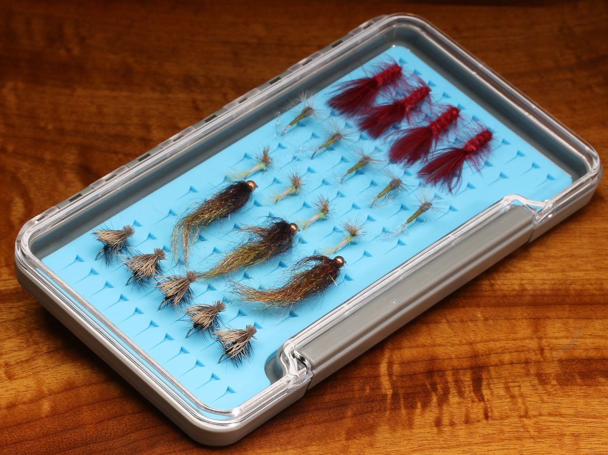 Hareline FLICON Silicone Fly Box / Casters Online Fly Shop