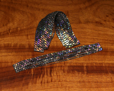 Hareline Barred Rainbow Shimmer Legs