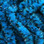 Hareline UV Mottled Galaxy Mop Chenille (Flo. Blue)