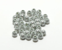 Hareline Small 3D Fly Tying Beads (White)