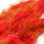 Hareline Polychrome Rabbit Strips (Hot Orange/Fuchsia/Purple)
