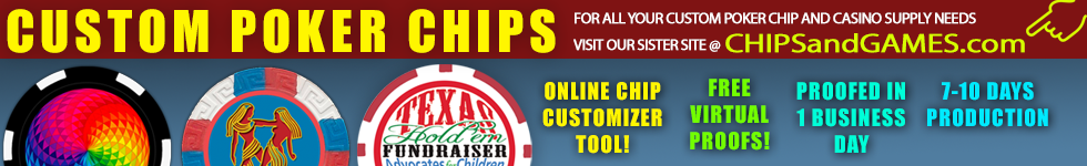 custom poker chips and casino supplies