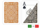 MODIANO plastic Italian playing cards - Poker size large index