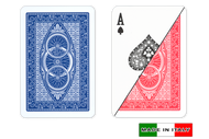 Ruote plastic playing cards by DA VINCI - Bridge size, Normal index cards