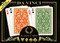 Venezia plastic playing cards by DA VINCI - Bridge size, Normal index cards in retail packaging