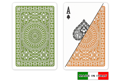 Palemo plastic playing cards by  DA VINCI - Bridge size, Normal index