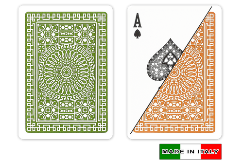 Palermo plastic playing cards by  DA VINCI - Poker size, Normal index cards