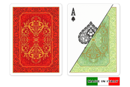 Persiano plastic playing cards by  DA VINCI - Poker size, Normal index cards