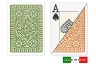 Palermo plastic playing cards by DA VINCI - Poker size, Large index cards