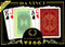 Persiano plastic playing cards by DA VINCI - Poker size, Large index cards in retail packaging