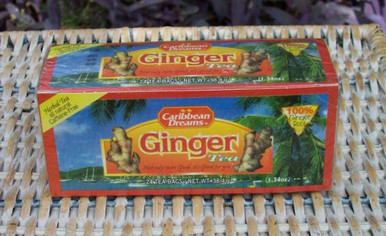 Ginger Tea from Caribbean Dreams - strongly gingery!