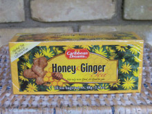 Honey & Ginger Tea from Caribbean Dreams - great for soothing colds and aches!
