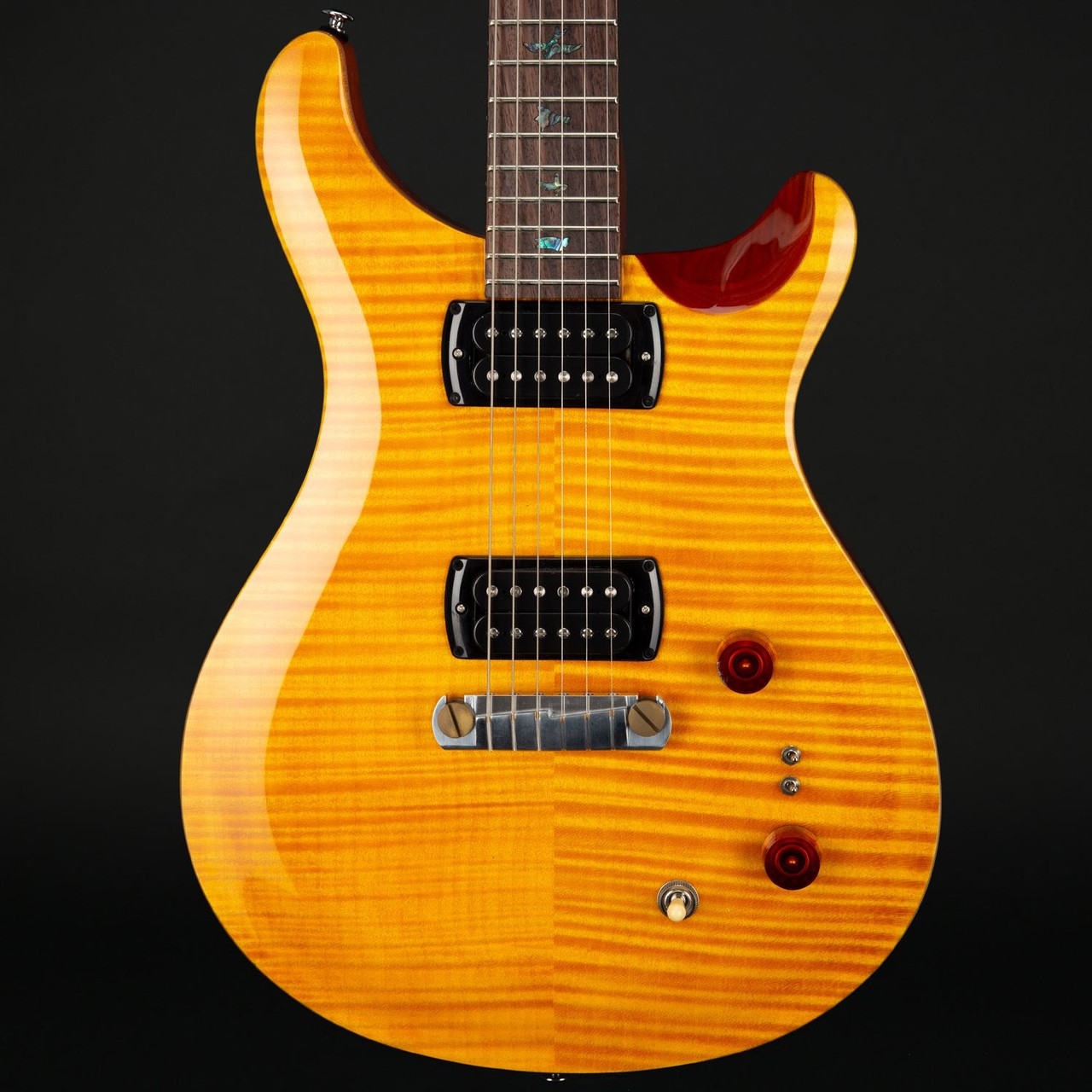 PRS SE Pauls Guitar in Amber with Tobacco Back Wildwire Guitars