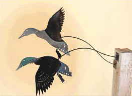 24 x 20 inch Black powder coated it will not rust, good for indoor or outdoor decor.