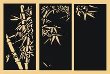 33 x 50  inch Black powder coated it will not rust, good for indoor or outdoor decor.