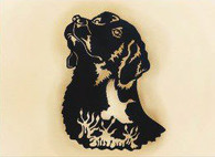 25 x 19 inch Black and powder coated and will not rust, great for indoor or outdoor decor.