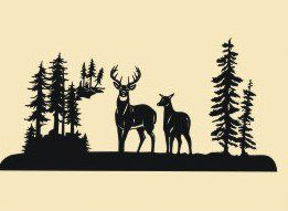 23 x 47 inch Black and powder coated and will not rust, great for indoor or outdoor decor.