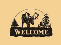 13 x 20 inch Black powder coated it will not rust, great for indoor or outdoor decor.